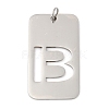 304 Stainless Steel Pendants STAS-M115-01P-B-1