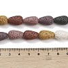 Natural Lava Rock Beads Strands G-G347-03A-5