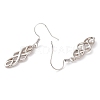 Brass Dangle Earrings EJEW-B002-05P-2
