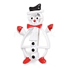 Colorful Christmas Snowman Enamel Pin JEWB-A004-14P-1