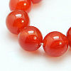 Natural Carnelian Beads Strands X-G-C076-10mm-2A-1
