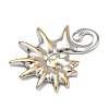 Two Tone 304 Stainless Steel Pendants LS-STAS-K322-18E-GP-2