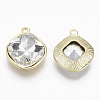 Golden Plated Alloy Pendants PALLOY-N154-03E-2