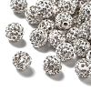 Pave Disco Ball Beads X1-RB-A130-10mm-9-2