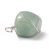 Natural Mixed Stone Pendants PALLOY-JF01784-5