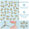 PVD Vacuum Plating 304 Stainless Steel Lobster Claw Clasps STAS-UN0018-95B-G-5