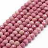 Natural Rhodonite Beads Strands G-D840-16-6mm-1