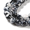 Natural Fire Crackle Agate Beads Strands G-M437-A01-01K-4