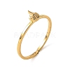 304 Stainless Steel Adjustable Open Cuff Rings RJEW-Q806-01G-03-1