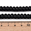Opaque Spray Painted Glass Beads GLAA-ZX008-8mm-18F-4