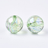 Transparent Acrylic Beads TACR-T006-01A-10-2