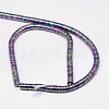 Electroplate Non-magnetic Synthetic Hematite Beads Strands G-J164A-4mm-03-2