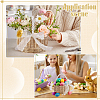 Wicker Flower Baskets with Handle DIY-WH0899-431A-6