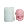 Halloween Skull DIY Food Grade Silicone Candle Molds PW-WG53501-01-2