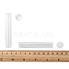 Clear Tube Plastic Bead Containers with Lid X-C066Y-6