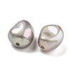 Spray Painted ABS Plastic Beads KY-C017-03A-2