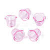 Transparent Acrylic Bead Caps TACR-T028-58F-1