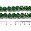 Transparent Glass Beads X-EGLA-A035-T10mm-D10-5