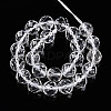 Natural Quartz Crystal Beads Strands G-S345-8mm-35-3