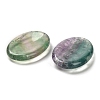 Natural Fluorite Oval Worry Stone G-R487-01E-3