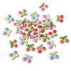 30Pcs Opaque Resin Cabochons RESI-TA0005-79B-3
