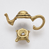 Tibetan Style Alloy Bead Frames TIBEB-N005-08AG-RS-2