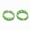 Spray Painted Alloy Cuff Rings X-RJEW-T011-32C-RS-2