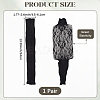 Nylon Calf Long Socks for Women Girls AJEW-WH20006-235A-2