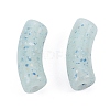 Marbled Stone Style Opaque Acrylic Beads X-OACR-G009-04B-3