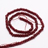 Dyed Natural Malaysia Jade Rondelle Beads Strands X-G-E315-2x3mm-07-2