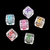 Acrylic European Beads MACR-I042-01K-1