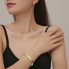 Cross Pattern 201 Stainless Steel Finger Rings FS-WG329CB-07-2
