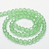 Glass Beads Strands EGLA-J042-8mm-01-2