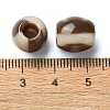 Two Tone Resin European Beads RESI-U008-06E-2