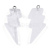 Natural Quartz Crystal Pendants G-N332-53-A22-4