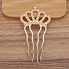 Alloy Hair Comb Findings PW-WGF8823-03-1