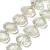 Natural Green Quartz Beads Strands G-H078-B21-01-1