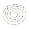 Handmade Enamel Link Chains STAS-I154-01G-01-2