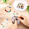 80Pcs 2-Hole Porcelain Buttons PORC-PJ0001-02E-6