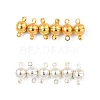 12 Sets 2 Colors Brass Magnetic Clasps KK-FS0001-55A-2