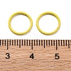 Spray Painted Iron Open Jump Rings LS-IFIN-F149-B13-3