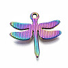 Rainbow Color Alloy Pendants PALLOY-S180-051-RS-3