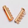 Alloy Magnetic Slide Lock Clasps PALLOY-P103-04-3