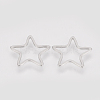 Tarnish Resistant 304 Stainless Steel Linking Ring STAS-S079-17B-1