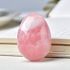 Natural Rose Quartz Carved Healing Egg Figurines PW-WG29511-01-1