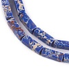 Synthetic Imperial Jasper Bead Strands G-E508-02D-3