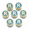 Alloy Enamel Beads X-ENAM-S122-028R-NR-1