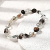 Natural Lodolite Quartz Beads Bracelets GG-CBA05D5-02A-09-3