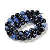 Natural Fire Crackle Agate Beads Strands G-M437-A01-01J-3