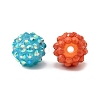 AB-Color Resin Rhinestone Beads X-RESI-S315-12x14-M-3